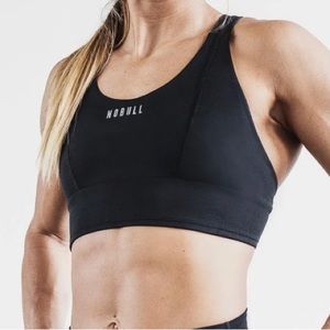 NoBull wide band plush sports bra NWOT-never worn